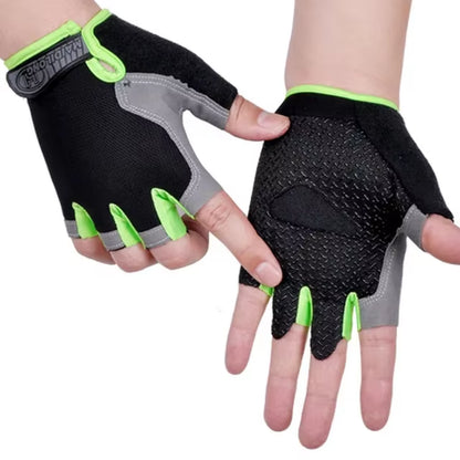 HOT Cycling Anti-Slip Anti-Sweat Men Women Half Finger Gloves Breathable Anti-Shock Sports Gloves Bike Bicycle Glove