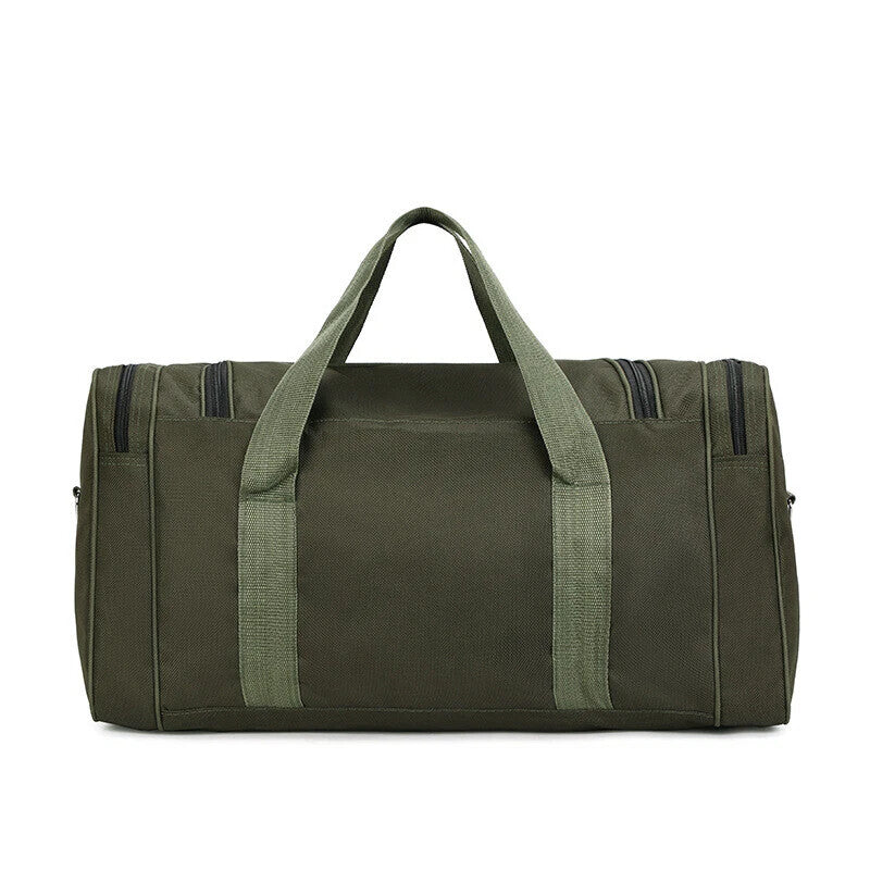 Green Mens Large Sports & Gym Holdall Bag SPORTS TRAVEL WORK EQUIPMENT DUFFLE UK