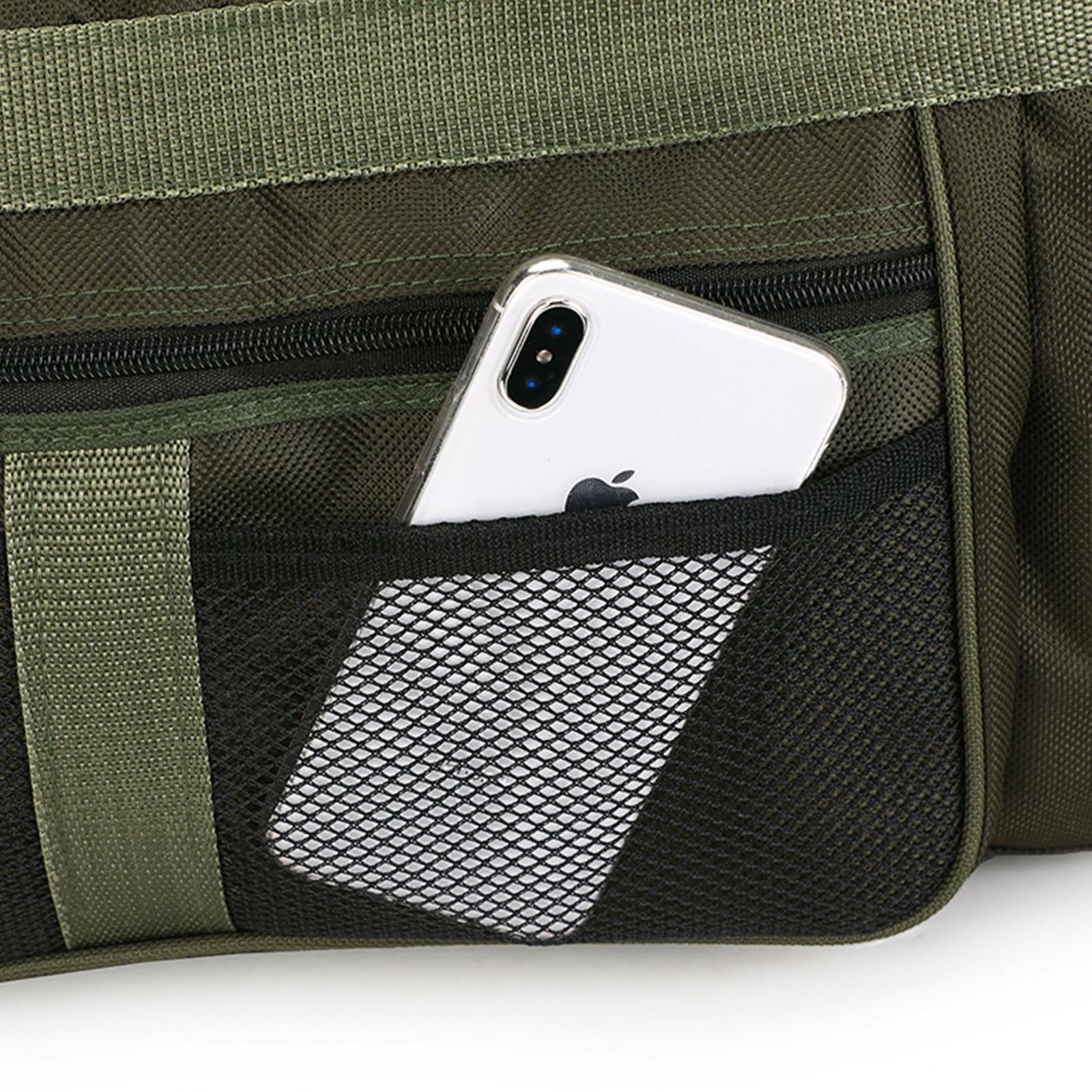 Green Mens Large Sports & Gym Holdall Bag SPORTS TRAVEL WORK EQUIPMENT DUFFLE UK